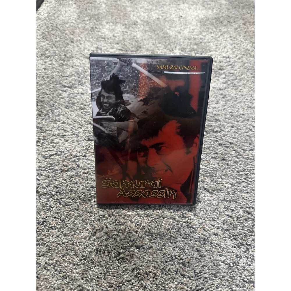 Samurai Assassin‎ DVD Mifune Toshiro Samurai Cinema AnimEigo Japanese Movie